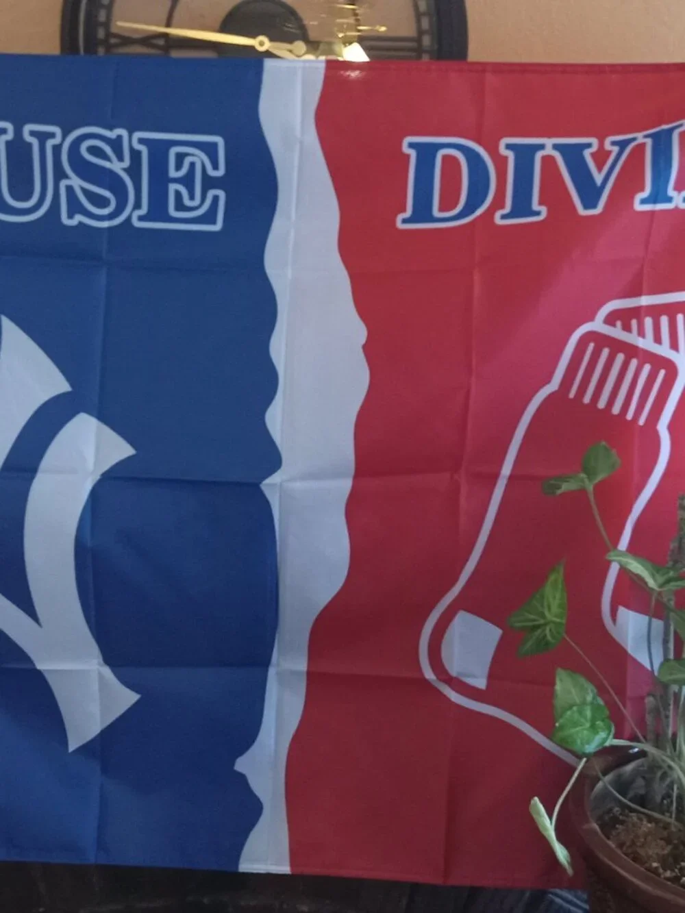 New York Yankees Boston Red Sox House Divided 3x5 MLB Flag